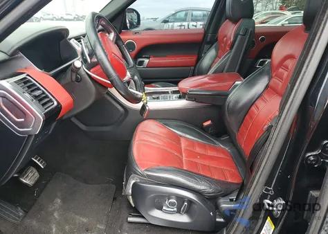 2016 Land Rover Range Rover Sport Autobiography z USA, uszkodzony, nr VIN SALWV2EF2GA106967